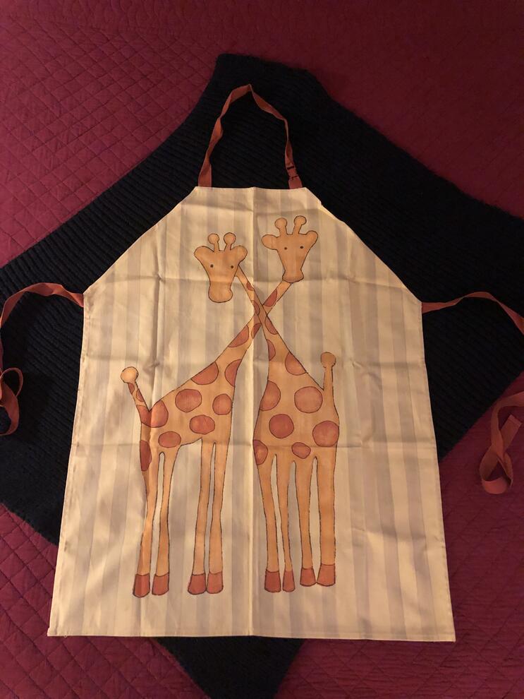 Tablier de cuisine girafe - Petite annonce - Paris
