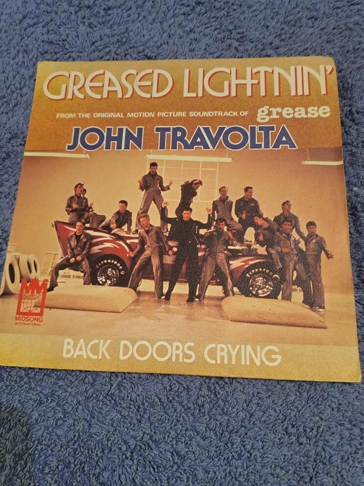 Vinyle 45t john travolta greased lightnin Petite annonce Saint